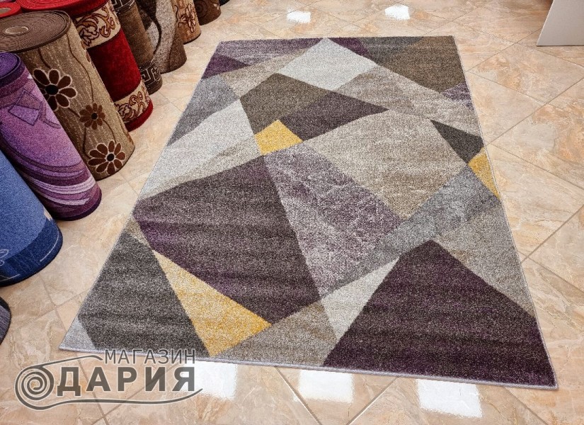 Тъкан килим MAGNOLIA 984 cream/lilac